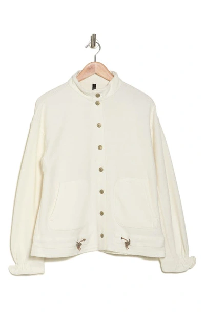 Shop Supplies By Union Bay Marguerite Terry Jacket In Snow White