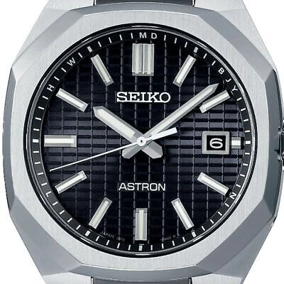 Pre-owned Seiko Astron Nexter Sbxy063 Black 3rd Collection Titanium Men's Watch In Box