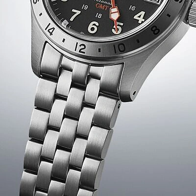 Pre-owned Seiko 5 Sports Field Gmt Sports Sbsc011 Men's Watch Mechanical Automatic Black