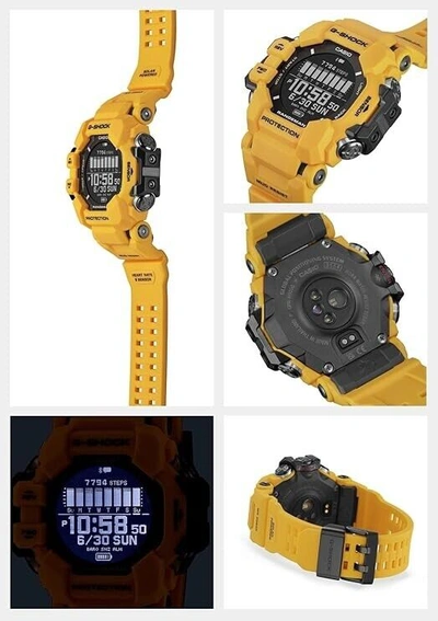 Pre-owned Casio G-shock Rangeman Gpr-h1000-9jr Bluetooth Gps Radio Solar Watch Japan