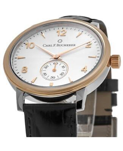 Pre-owned Carl F Bucherer Carl F. Bucherer Adamavi Hand Wind Silver Men's Watch 00.10316.07.26.01