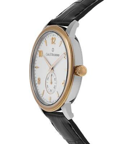 Pre-owned Carl F Bucherer Carl F. Bucherer Adamavi Hand Wind Silver Men's Watch 00.10316.07.26.01
