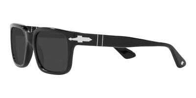 Pre-owned Persol Po 3272s Black/grey 53/20/145 Men Sunglasses In Gray