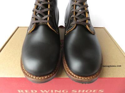 Pre-owned Red Wing Shoes Red Wing 9060 Beckman Boot Flat Box Width D Black Men Size 9d High Top Leather