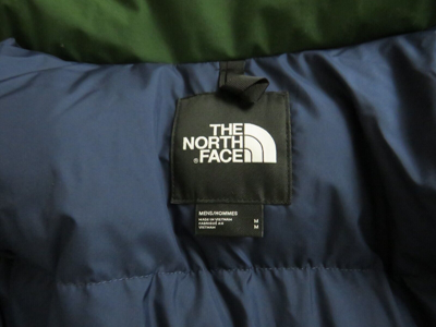 Pre-owned The North Face Mens  Coldworks Down Parka Insulated Winter Jacket - Pine Needle In Pine Needle Green / Summit Navy Blue / Tnf White