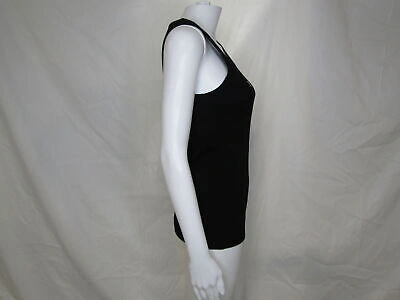 Pre-owned Givenchy Women's Us S Slim Fit Tank Top Black Bw70ch3yhy