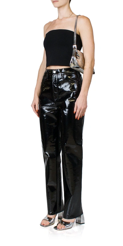 Éterne Amina Strapless Jersey Top In Black