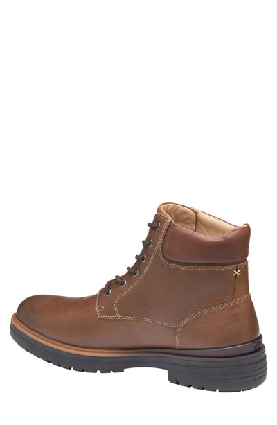 Shop Johnston & Murphy Henson Xc4 Waterproof Chukka Boot In Tan Waterproof Full Grain