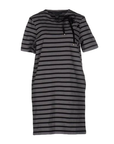 Marc By Marc Jacobs Short Dress In Grey