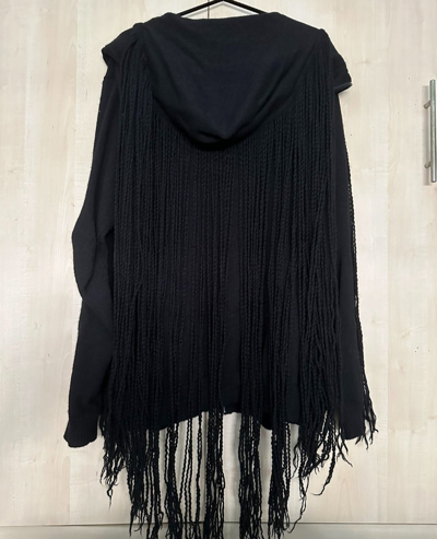 Pre-owned Yohji Yamamoto 06aw Knitted Sweat In Black
