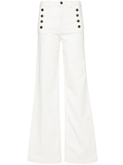 Shop Twinset Seasonal Fit Jeans In White