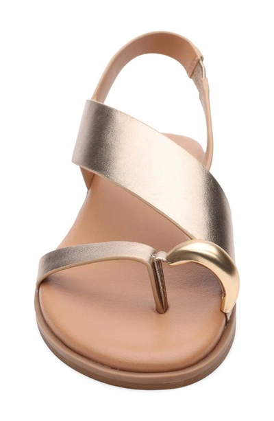 Shop Sanctuary Suave Slingback Sandal In Nude Bronze