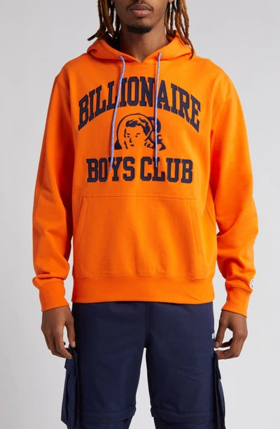 Shop Billionaire Boys Club Frontier Graphic Hoodie In Golden Poppy