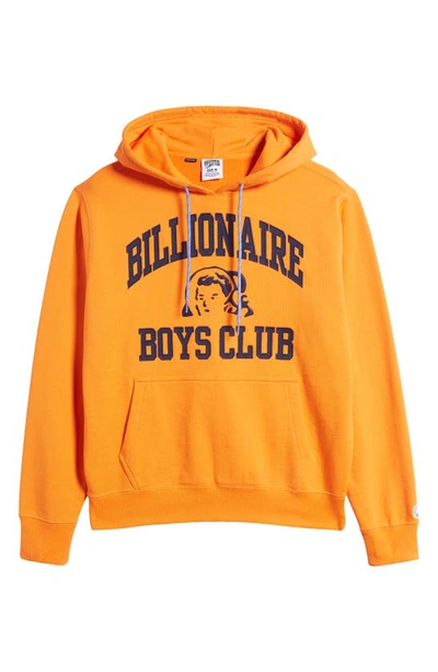 Shop Billionaire Boys Club Frontier Graphic Hoodie In Golden Poppy