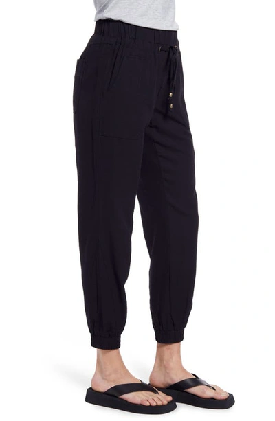 Wit & Wisdom Drawstring Joggers In Black