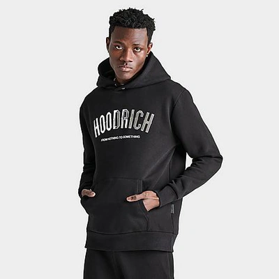 Shop Hoodrich Men's Chromatic Hoodie In Black/chrome
