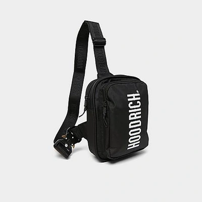 Shop Hoodrich Og Core Oversized Clip Mini Crossbody Bag In Black/white