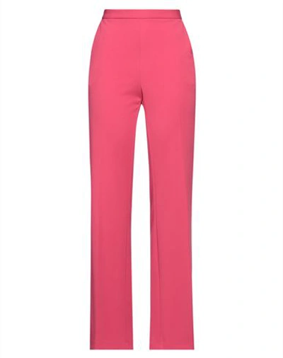 Imperial Woman Pants Fuchsia Size M Polyester In Pink
