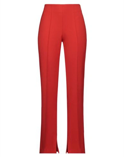 Shop Attic And Barn Woman Pants Tomato Red Size 8 Polyester, Viscose, Elastane