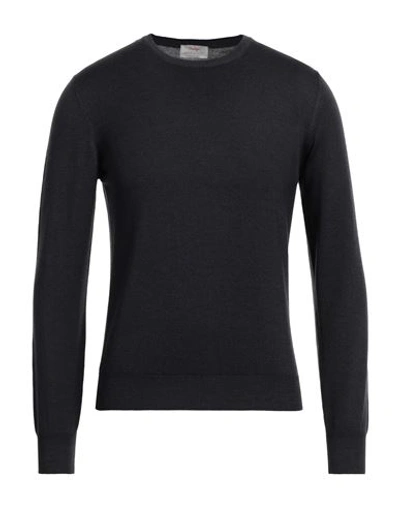 Shop Gran Sasso Man Sweater Steel Grey Size 50 Virgin Wool