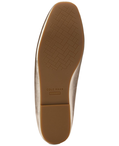 Cole Haan Yara Ballet Flat In Black Leather