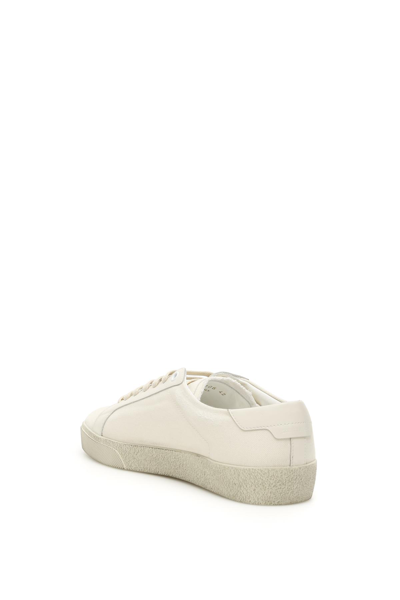 Shop Saint Laurent Sl06 Sneakers In Beige