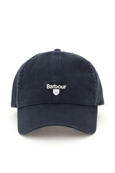 Shop Barbour Cascade Baseball Cap In Blue