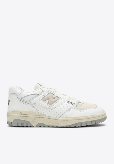 Shop New Balance 550 Leather Low-top Sneakers In White