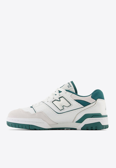 Shop New Balance 550 Leather Low-top Sneakers In White