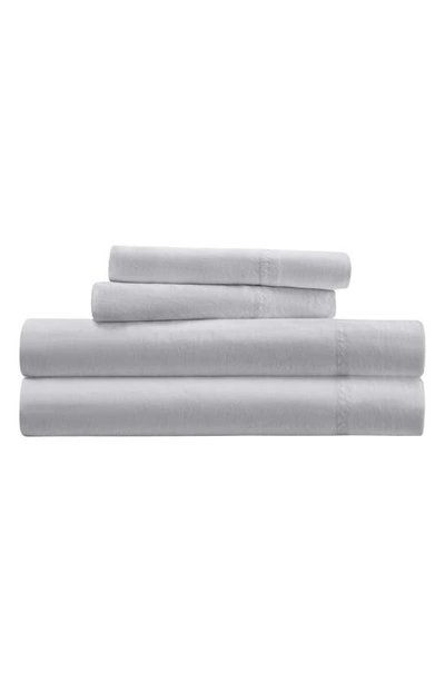 Ienjoy Home 300 Thread Count Sateen Sheet Set In Light Gray