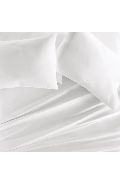 Ienjoy Home 300 Thread Count Sateen Sheet Set In White