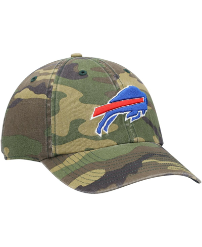 47 Brand Men's ' Camo Buffalo Bills Woodland Clean Up Adjustable Hat In Camo