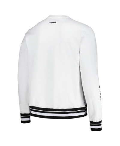 Shop Pro Standard Men's  White Colorado Buffaloes Classic Stacked Logo Pullover Sweatshirt