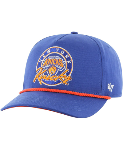 Shop 47 Brand Men's ' Blue New York Knicks Ring Tone Hitch Snapback