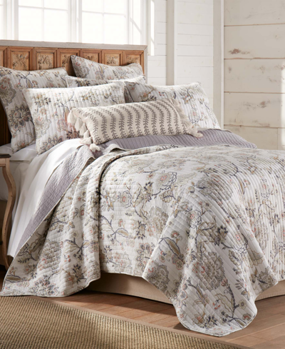 Levtex Ophelia 2-pc. Sham Set, European In Gray