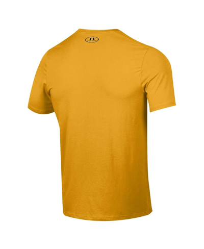 Shop Under Armour Men's  Maryland Terrapins Gold Out Performance T-shirt