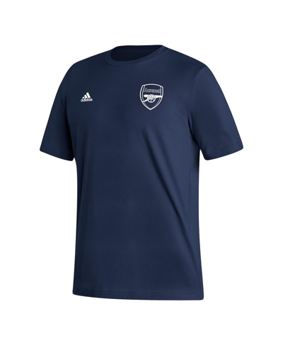 Shop Adidas Originals Men's Adidas Navy Arsenal Crest T-shirt