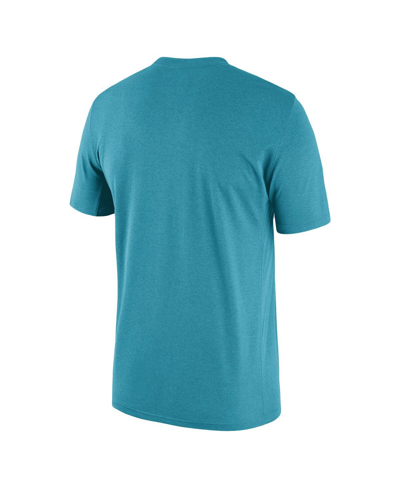 Shop Jordan Men's  Teal Charlotte Hornets 2023/24 Sideline Legend Performance Practice T-shirt