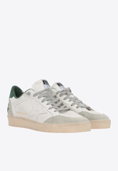 Shop Golden Goose Db Ball Star Low-top Sneakers In Leather In Multicolor