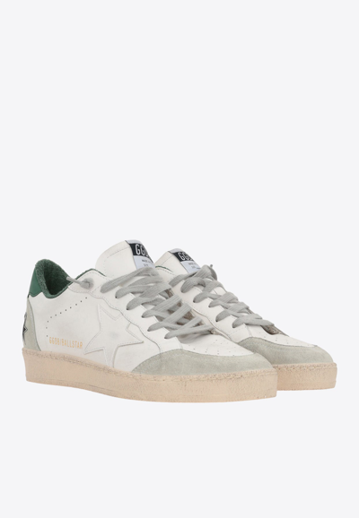 Golden Goose Db Ball Star Low-top Sneakers In Leather In Multicolor