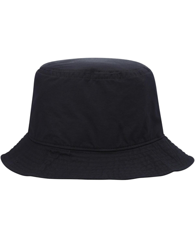 Shop Jordan Men's  Black Distressed Jumpman Washed Bucket Hat