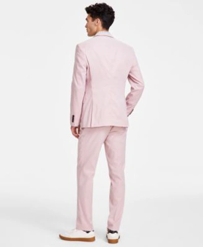 Shop Hugo By  Boss Mens Modern Fit Suit Separate In Light,pastel Pink