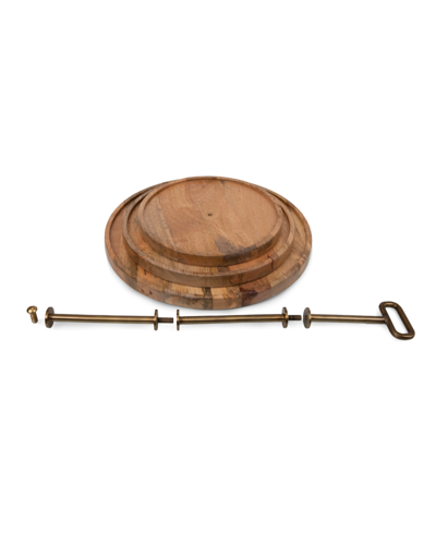 Toscana Tapas 3 Tier Serving Tray In Mango Wood