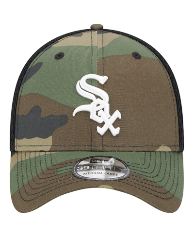 Shop New Era Men's  Camo Chicago White Sox Team Neo 39thirty Flex Hat