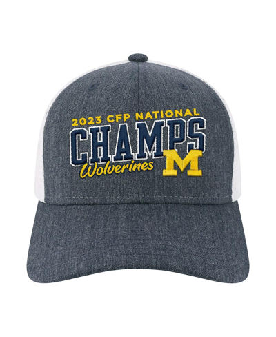 Shop Legacy Athletic Men's  Navy Michigan Wolverines College Football Playoff 2023 National Champions Mid-