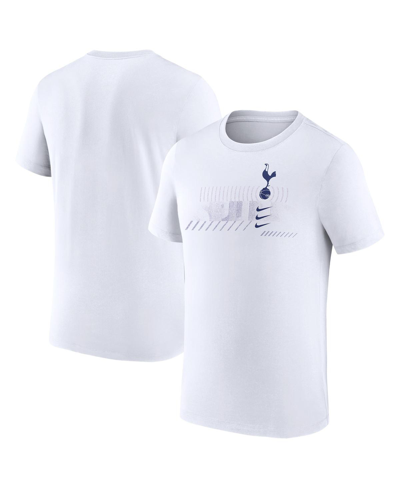 Shop Nike Men's  White Tottenham Hotspur Mercurial T-shirt