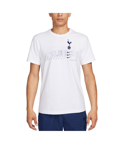 Shop Nike Men's  White Tottenham Hotspur Mercurial T-shirt