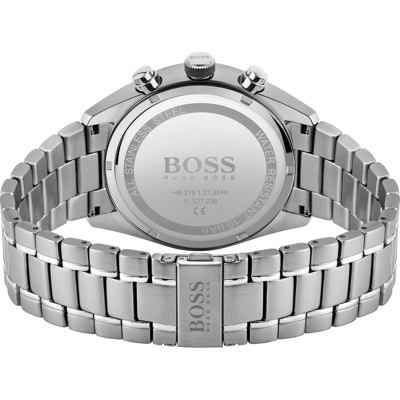 Pre-owned Hugo Boss Boss Chronograph Champion, 1513871 In Schwarz