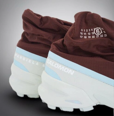 Pre-owned Maison Margiela Mm6  Mm6 X Salomon Cross Mid Men Trainers - Sneaker High -gr.42 In Mehrfarbig