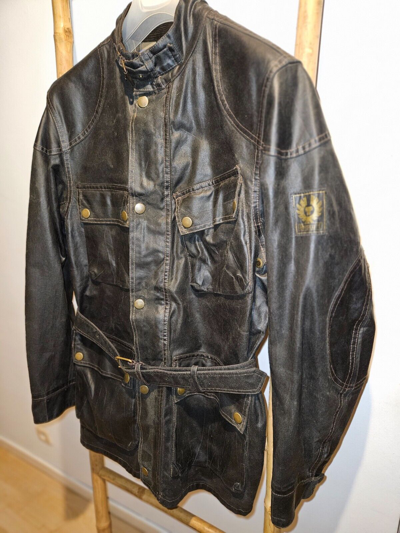 Pre-owned Belstaff Trialmaster Legend 2007 Will Smith "collector's Item" First Edition In Schwarz
